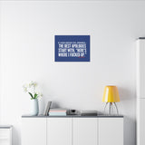 BEST APOLOGIES CANVAS ART