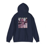 STAND - WHITE UNISEX HOODIE