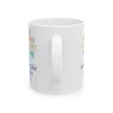 MEANING OF PRIDE CERAMIC MUG WHITE 150Z