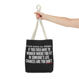 WHERE YOU FIT TOTE BAG