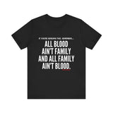 ALL BLOOD UNISEX SHORT SLEEVE T-SHIRT