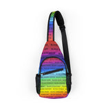 BLACK MAGIC RAINBOW BLACK SLING BAG
