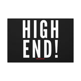 HIGH END WHITE CANVAS ART