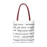 BLACK MAGIC - BLACK LETTERS TOTE BAG
