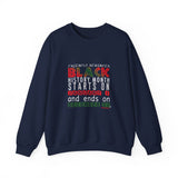 FRIENDLY REMINDER UNISEX SWEAT SHIRT