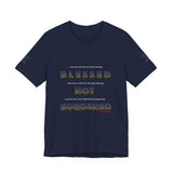 BLACK WOMAN RAINBOW UNISEX V-NECK T-SHIRT