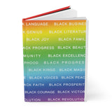 BLACK MAGIC RAINBOW WHITE JOURNAL