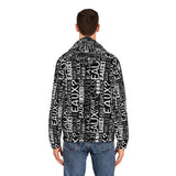 EAUX WHITE AOP ZIP HOODIE