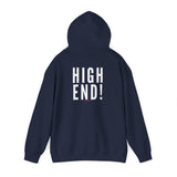 HIGH END WHITE UNISEX HOODIE