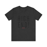 HIGH END BLACK UNISEX SHORT SLEEVE T-SHIRTS
