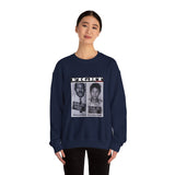 FIGHT - WHITE UNISEX SWEAT SHIRT