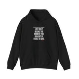 LIFE TRULY BEGINS UNISEX HOODIE