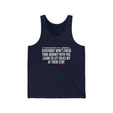 LET FOLKS OFF UNISEX TANK TOP