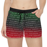 BLACK MAGIC - RBG WOMEN'S CASUAL SHORTS