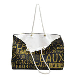 EAUX - GOLD WEEKENDER BAG