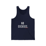 NO EXCUSEUNISEX TANK TOP