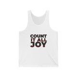 COUNT IT ALL JOY-RBG UNISEX TANK TOP