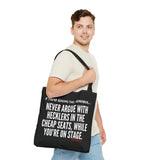 HECKLERS TOTE BAG