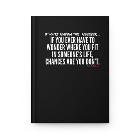 WHERE YOU FIT JOURNAL