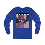 STAND - WHITE UNISEX LONG SLEEVE T-SHIRT
