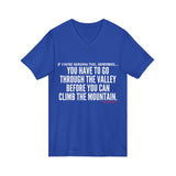 VALLEY UNISEX V NECK T SHIRTS