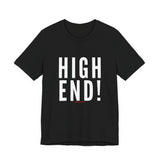 HIGH END WHITE UNISEX SHORT SLEEVE T-SHIRTS