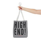 HIGH END BLACK TOTE BAG