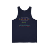 BLACK MAN RAINBOW UNISEX TANK TOP