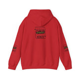 REACH FOR SOMETHING BLACK GOLD UNISEX HOODIE