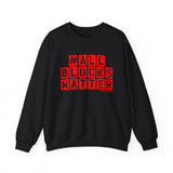 ALLBLOCKSMATTER_Red UNISEX SWEATSHIRT