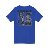 FIGHT - WHITE UNISEX V-NECK T-SHIRT