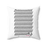 BITCH_black THROW PILLOW