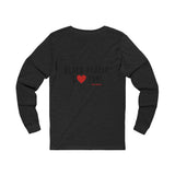 BLACK PEOPLE I LOVE YOU - BLACK UNISEX LONG SLEEVE T-SHIRT