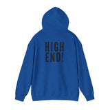 HIGH END BLACK UNISEX HOODIE