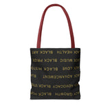 BLACK MAGIC - BLACK GOLD TOTE BAG