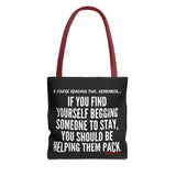 HELP THEM PACK TOTE BAG
