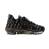 BLACK MAGIC WHITE LETTERS MESH SNEAKERS