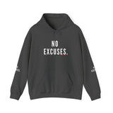 NO EXCUSE UNISEX HOODIE