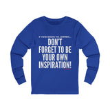 INSPIRATION UNISEX LONGSLEEVE T-SHIRT