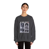 FIGHT - WHITE UNISEX SWEAT SHIRT