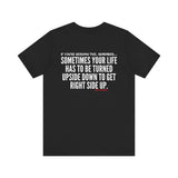 UPSIDE DOWN UNISEX SHORT SLEEVE T SHIRTS
