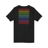 BIIIIIITCH RAINBOW UNISEX  V-NECK T-SHIRTS