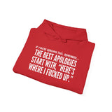 BEST APOLOGIES UNISEX HOODIE