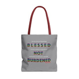 BLACK WOMAN RAINBOW TOTE BAG