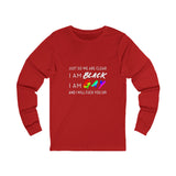 BLACK GAY FUP WHITE UNISEX LONG SLEEVE T-SHIRTS