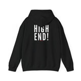 HIGH END WHITE UNISEX HOODIE
