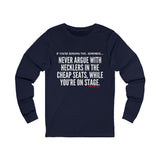 HECKLERS UNISEX LONGSLEEVE T-SHIRT