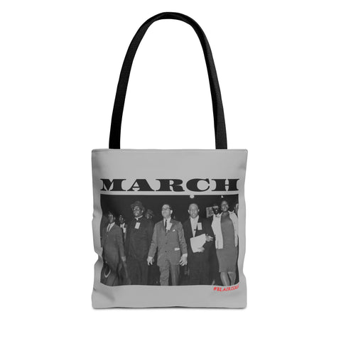 MARCH - BLACK TOTE BAG