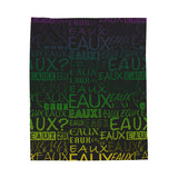 EAUX - RAINBOW PLUSH BLANKET
