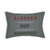 BLACK QUEER RBG LUMBAR PILLOW
